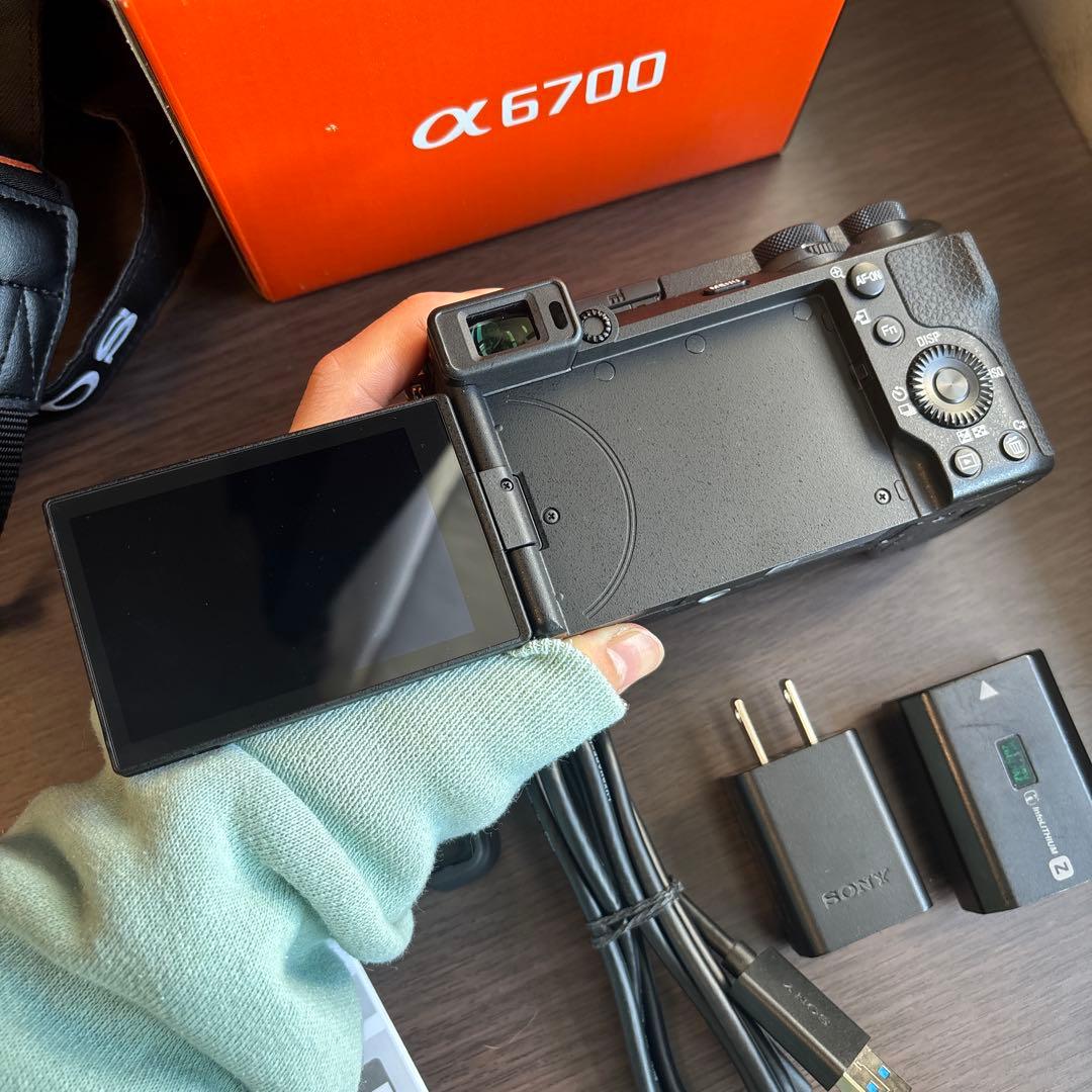 【美品】SONY α6700 ボディ 本体＋付属品