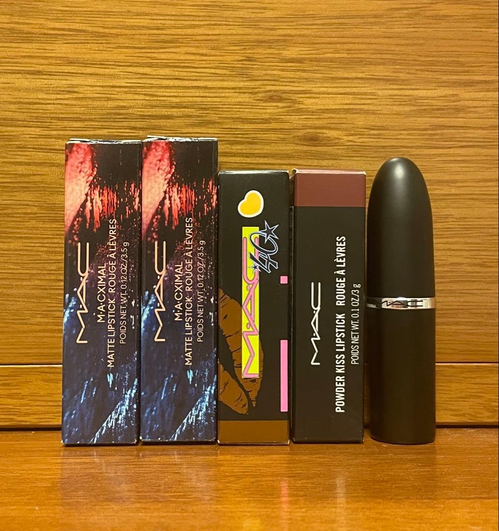 MAC リップスティック　5点セット