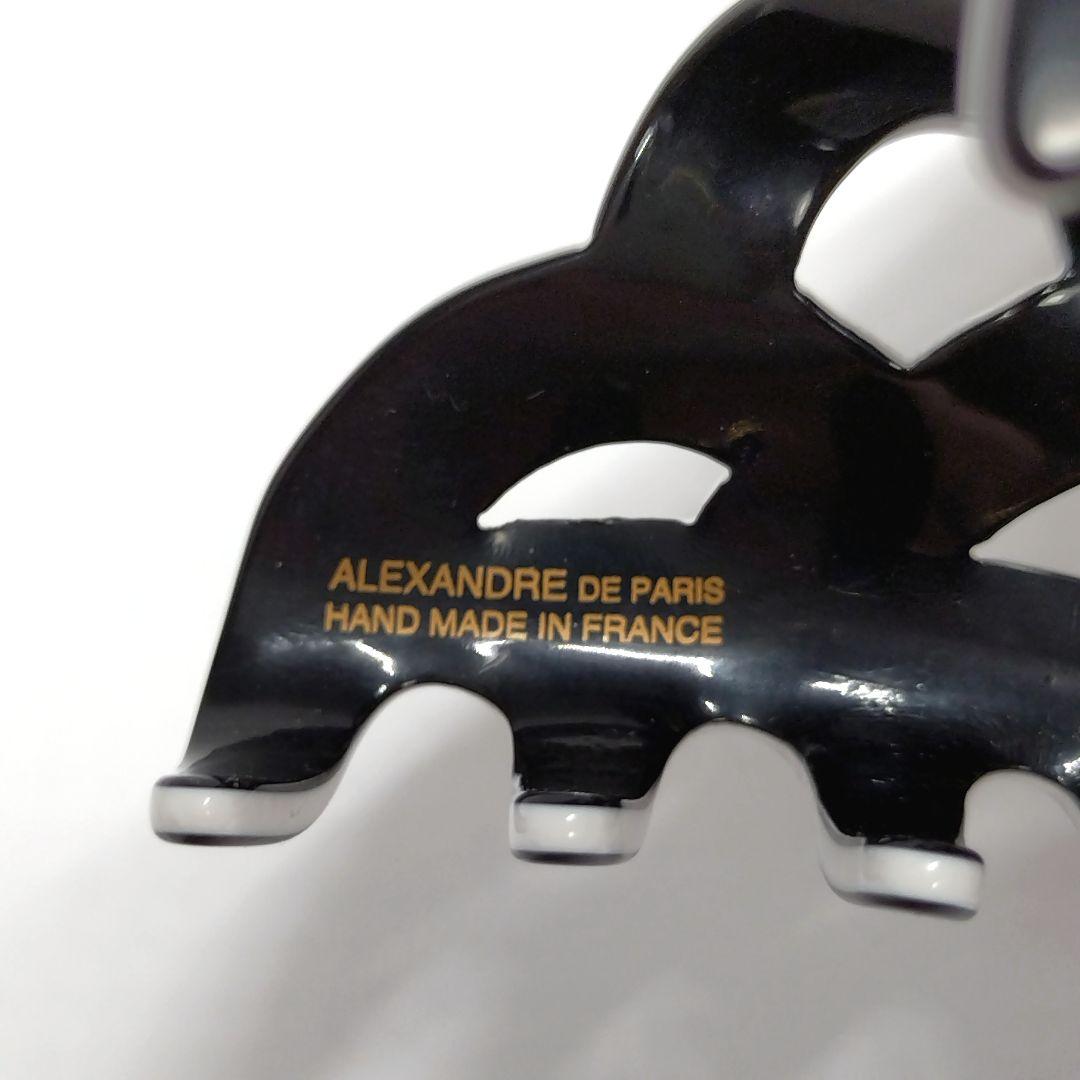 ALEXANDRE DE PARIS ヘアクリップ アレクサンドルドゥパリ 黒