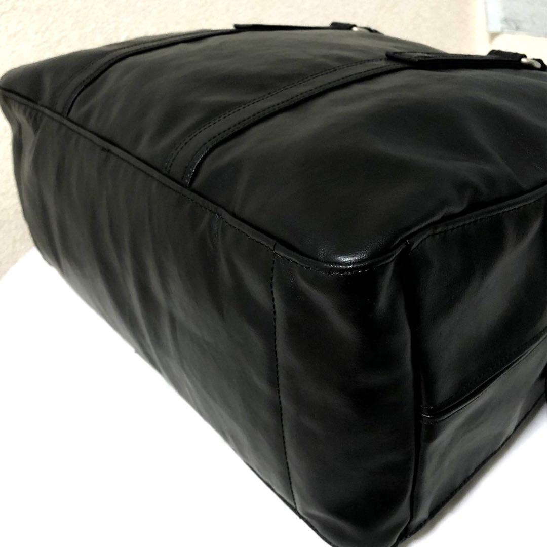 未使用級✨現行タグ ポーターフリースタイル ボストンバッグ黒 大容量 吉田カバン