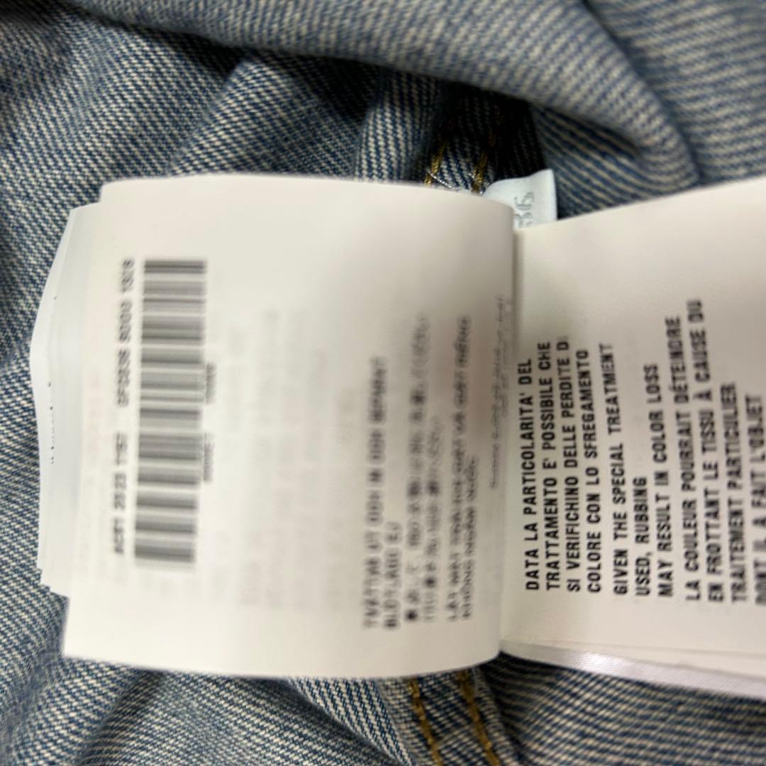 【極美品】プラダ デニムシャツ　オーバーサイズ　36 S