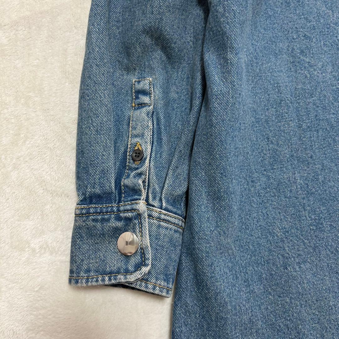 【極美品】プラダ デニムシャツ　オーバーサイズ　36 S