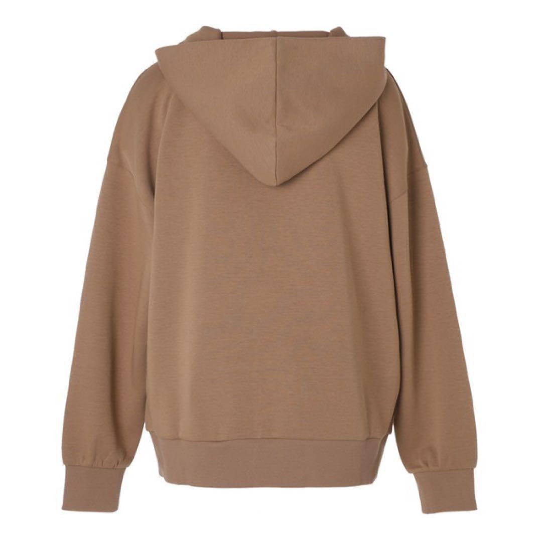 Max Mara ヴィズィエラ　コットンジャージーフーディ　キャメル