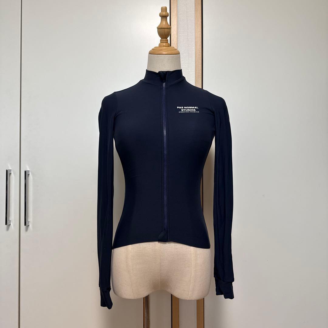 PAS NORMAL STUDIOS レディース サイクルジャージ 紺XS