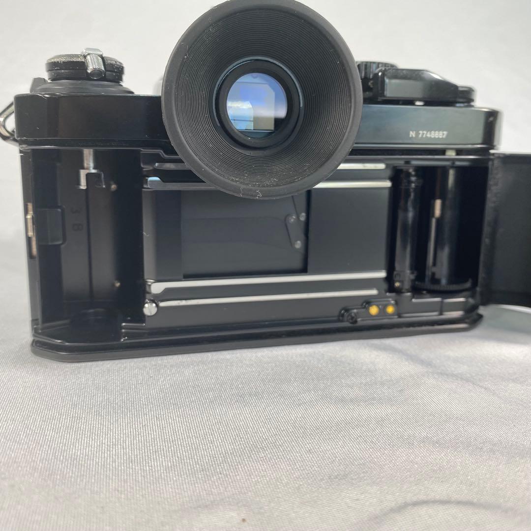 【動作OK】 Nikon ニコン New FM2 一眼レフ フィルムカメラ 黒
