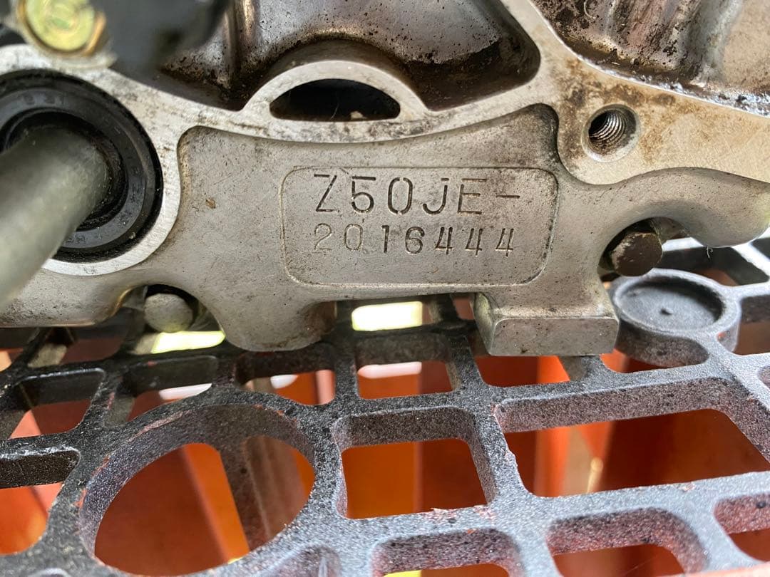 モンキー　エンジン 予備保管品 Z50JE