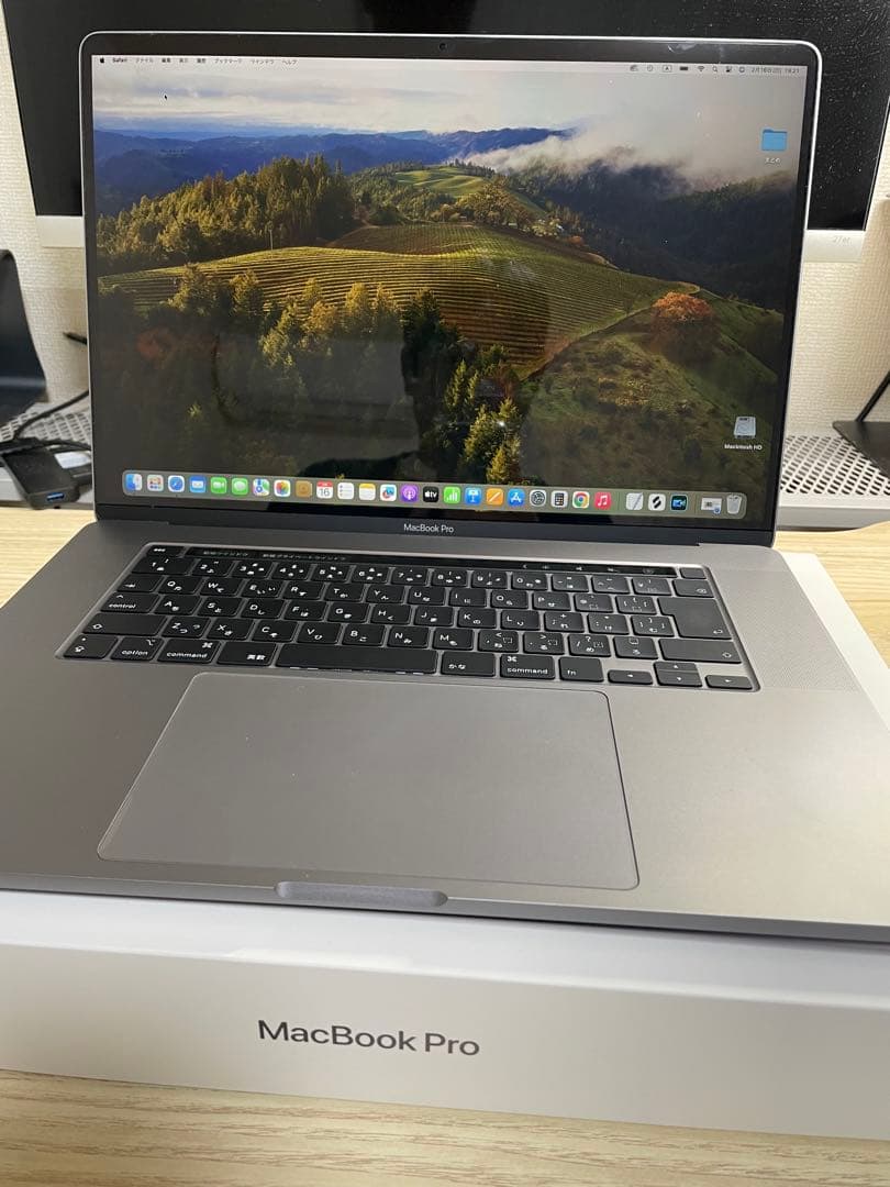 MacBook Pro 2019年モデル16インチ 32GB 1TB