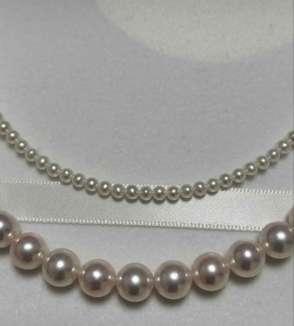 照り艶最強 ホワイト あこやベビーパール 3mm 希少サイズ K18WGGP