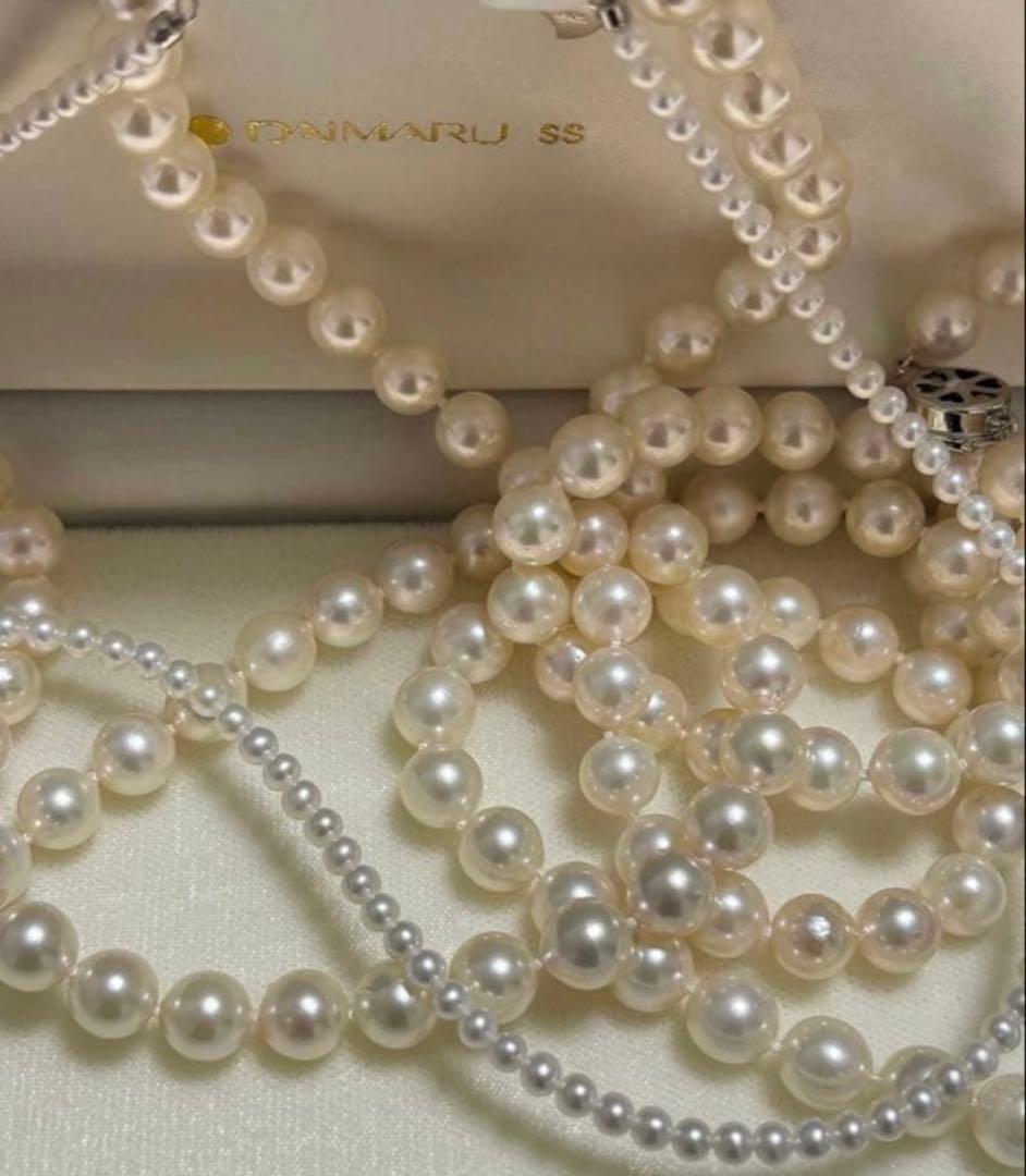 照り艶最強 ホワイト あこやベビーパール 3mm 希少サイズ K18WGGP