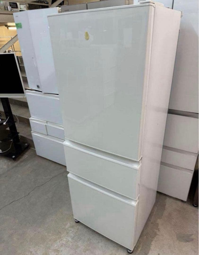 【高年式】 2022年式 330L 三菱 冷蔵庫 MR-C33G-W1