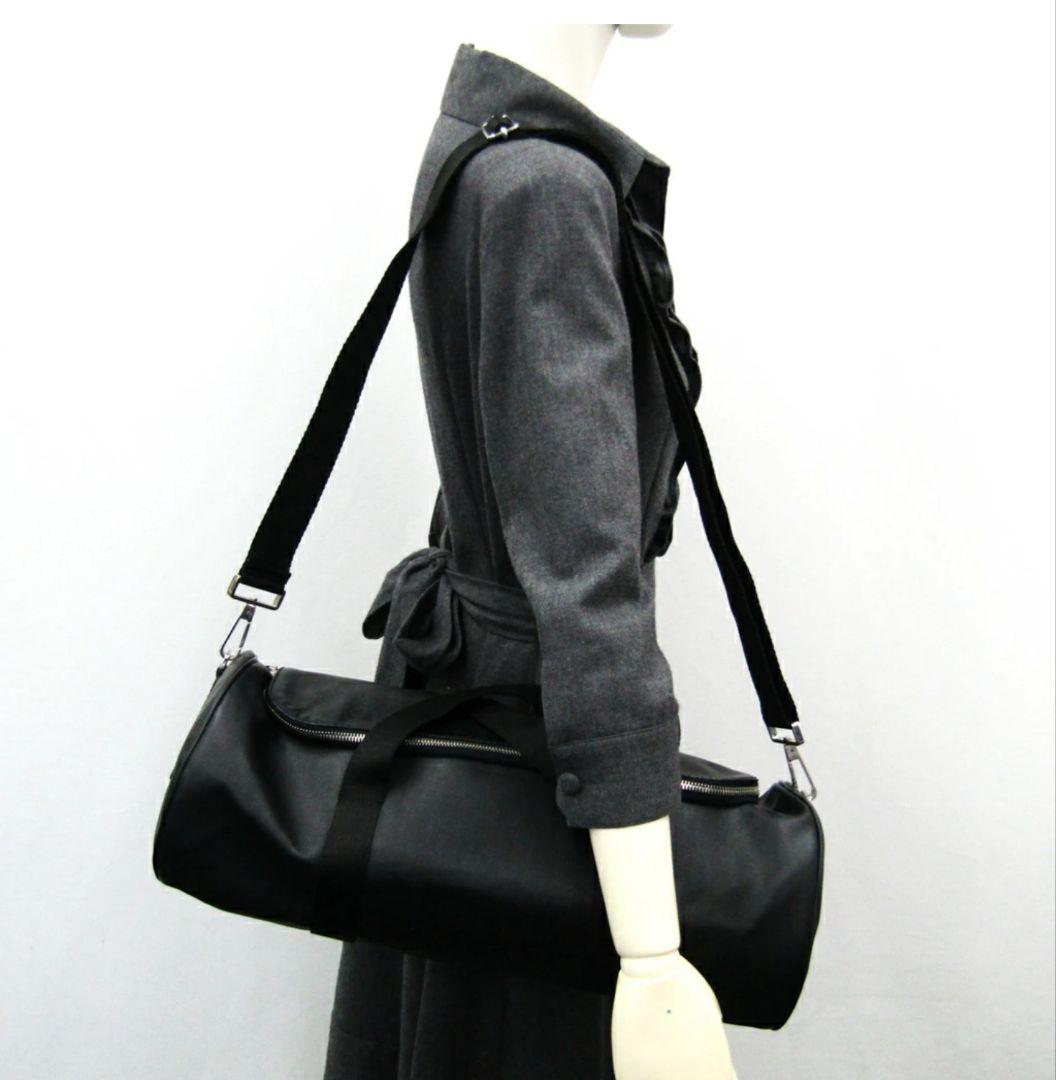 ディオールオム レザー ドラムバッグ