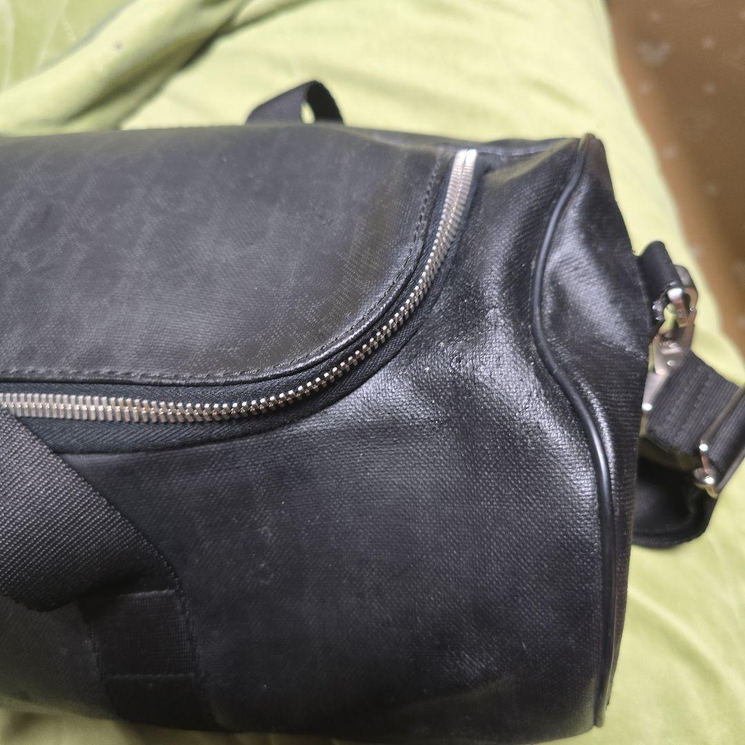 ディオールオム レザー ドラムバッグ