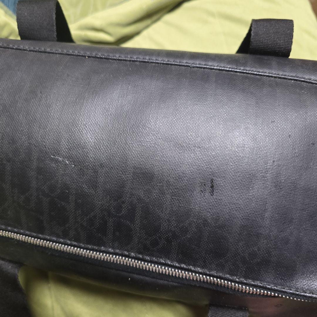 ディオールオム レザー ドラムバッグ