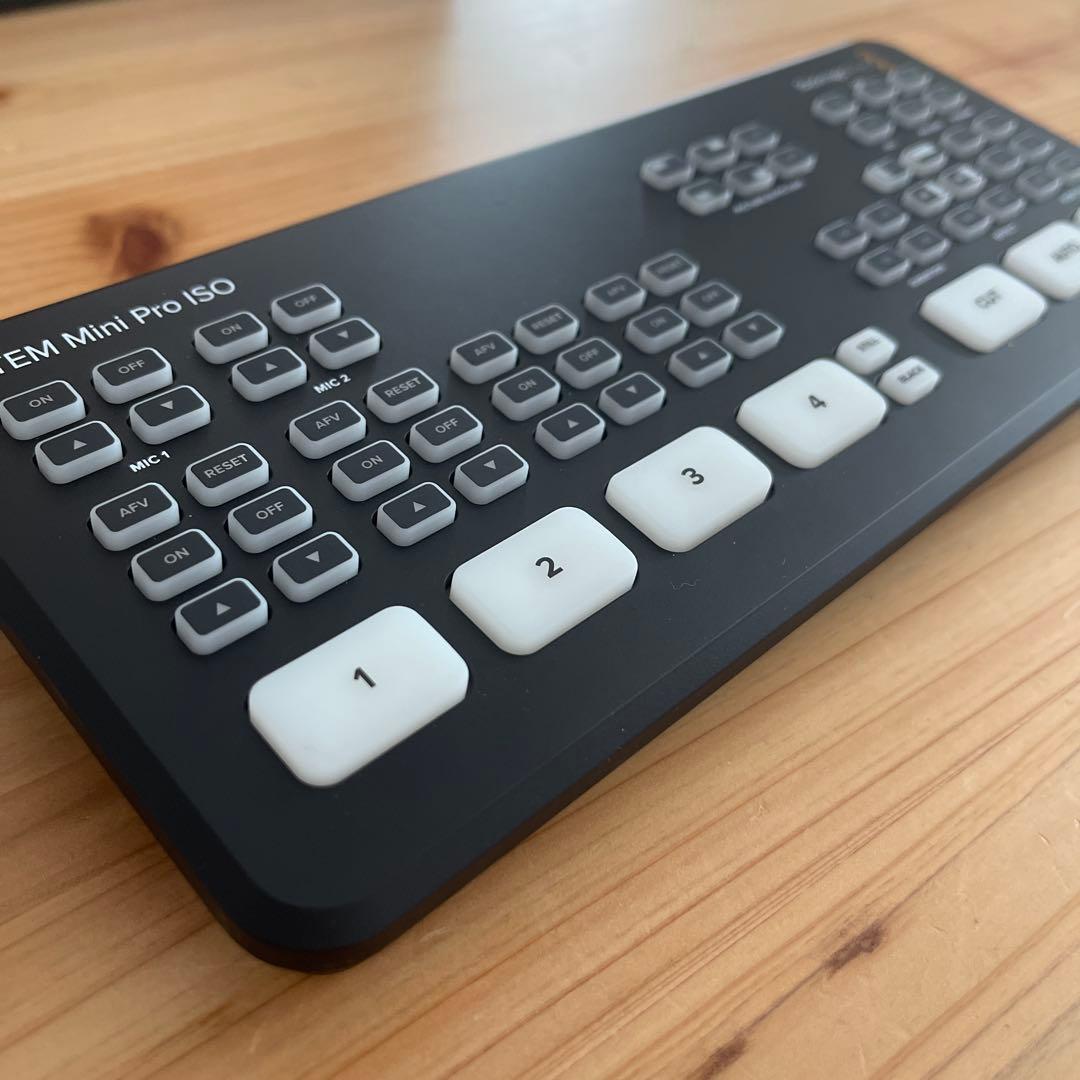 Blackmagic ATEM Mini Pro ISO 配信スイッチャー｜美品