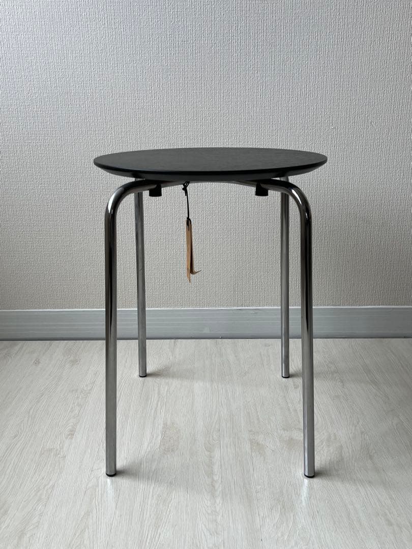 Ferm Living Herman Stool ブラック/クローム