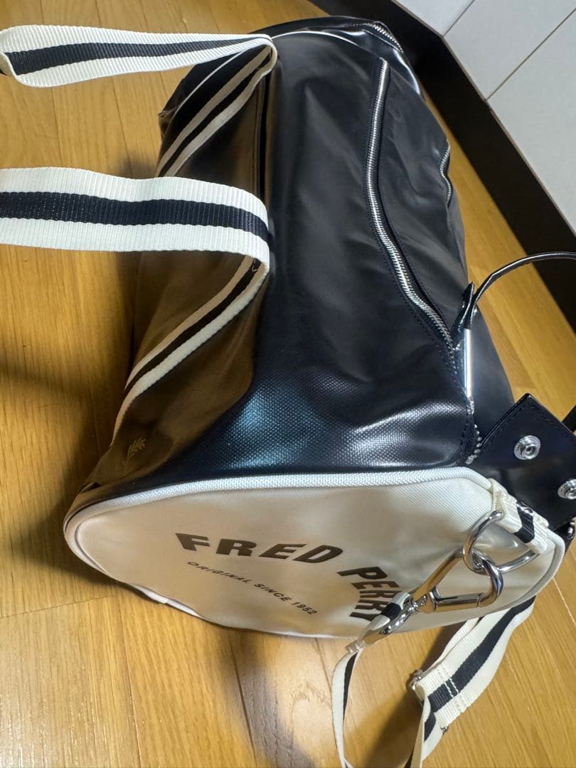 FRED PERRY 2way ドラムバッグ ボストン