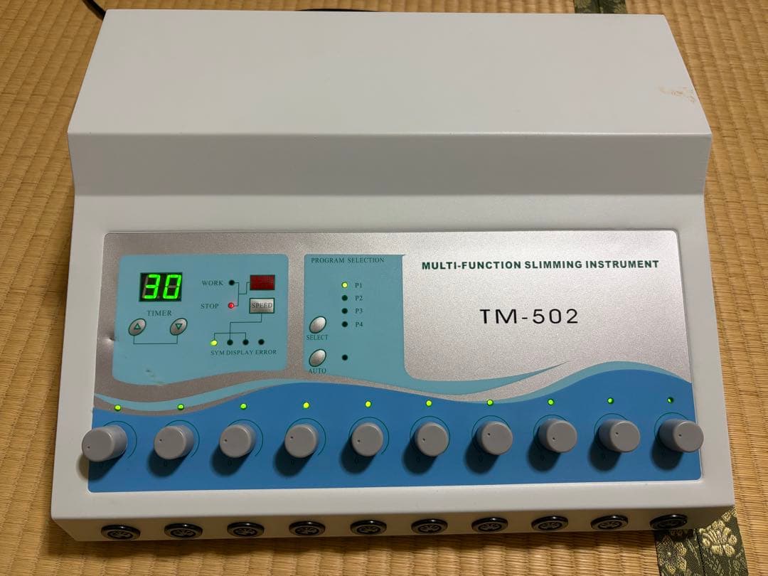 痩身機器TM-502 マルチファンクションスリミングインストゥルメント 中古品