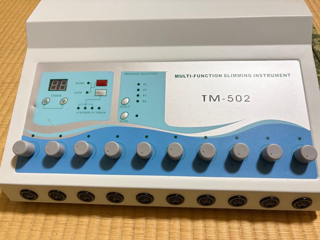 痩身機器TM-502 マルチファンクションスリミングインストゥルメント 中古品