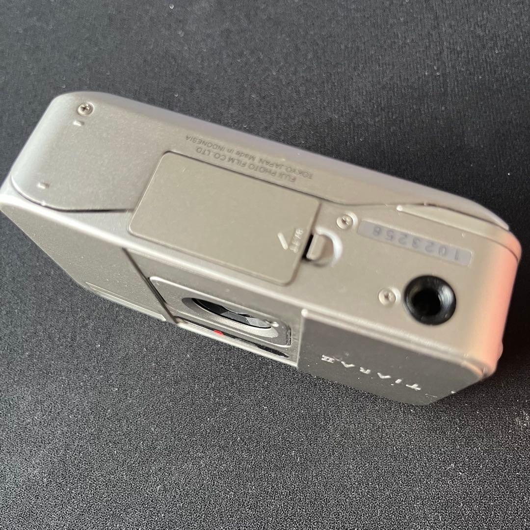 【ジャンク】FUJIFILM tiara Ⅱ フィルムカメラ