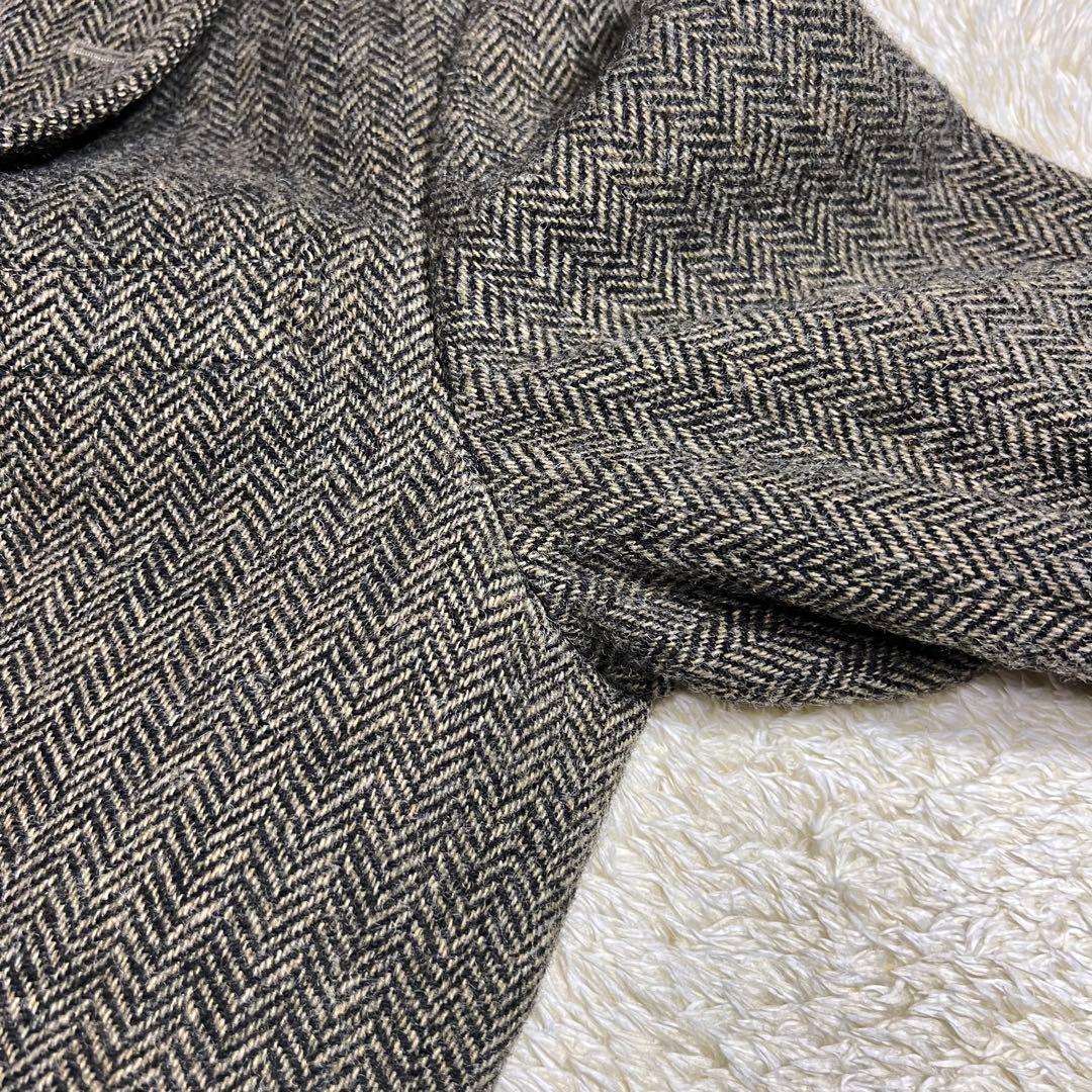 【MOON生地】 J.CREW テーラードジャケット ツイード ヘリンボーン