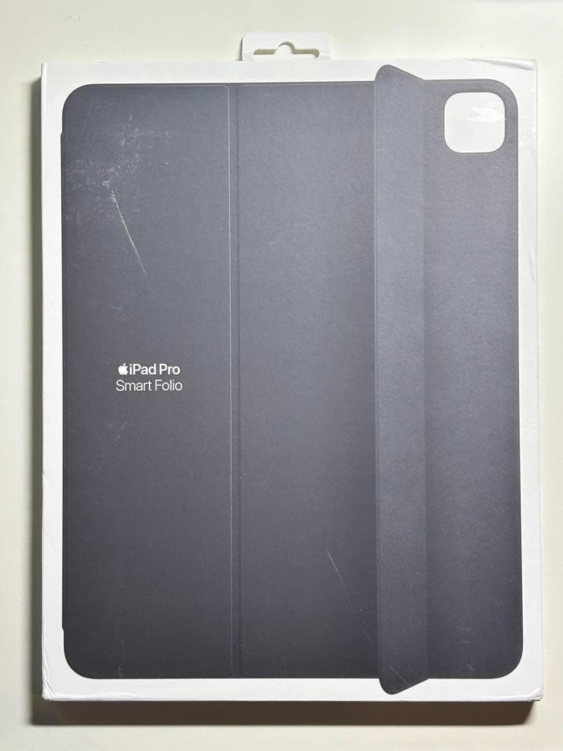 【新品】13インチ iPad Pro用スマートフォリオ・ブラック①