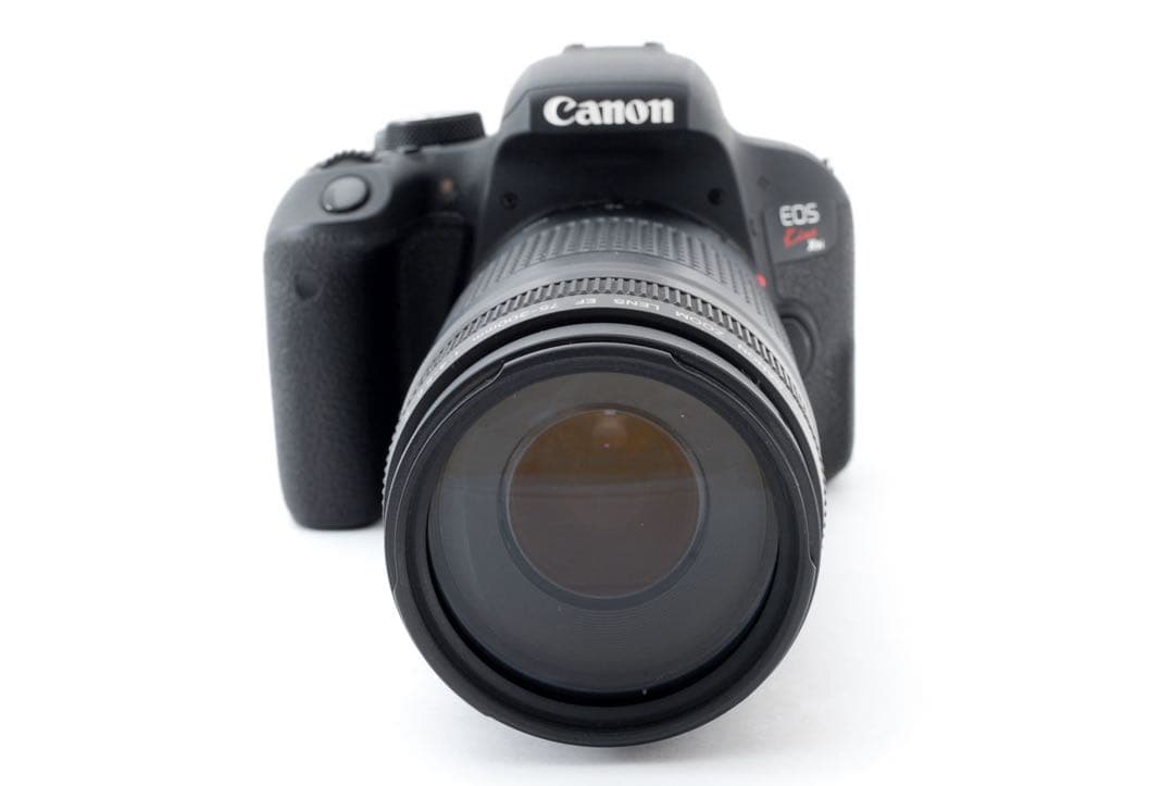 保証付　キャノン canon kiss x9i標準＆望遠ダブルレンズセット