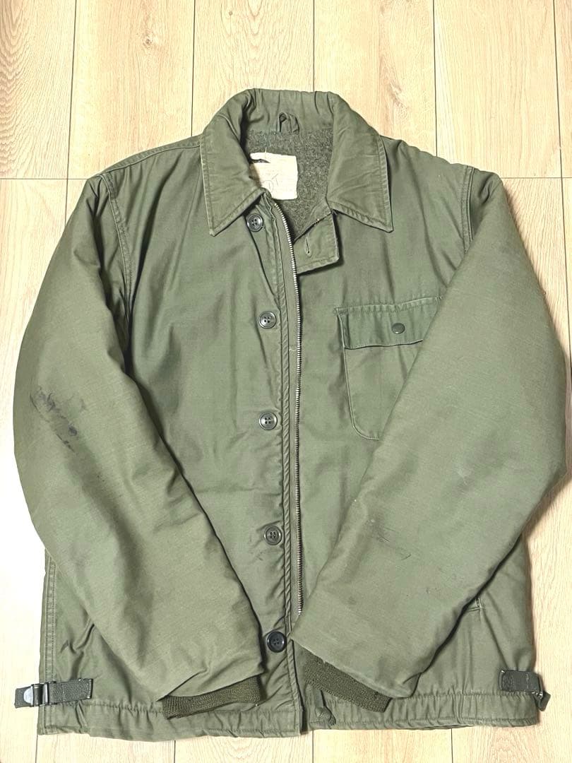 70s　US NAVY　A-2 DECK JACKET　デッキジャケット