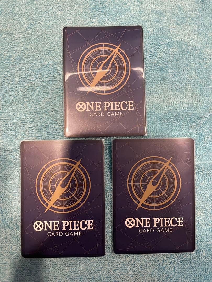 ルフィ　シークレット3枚セット　ワンピースカードエッグヘッドクライシス