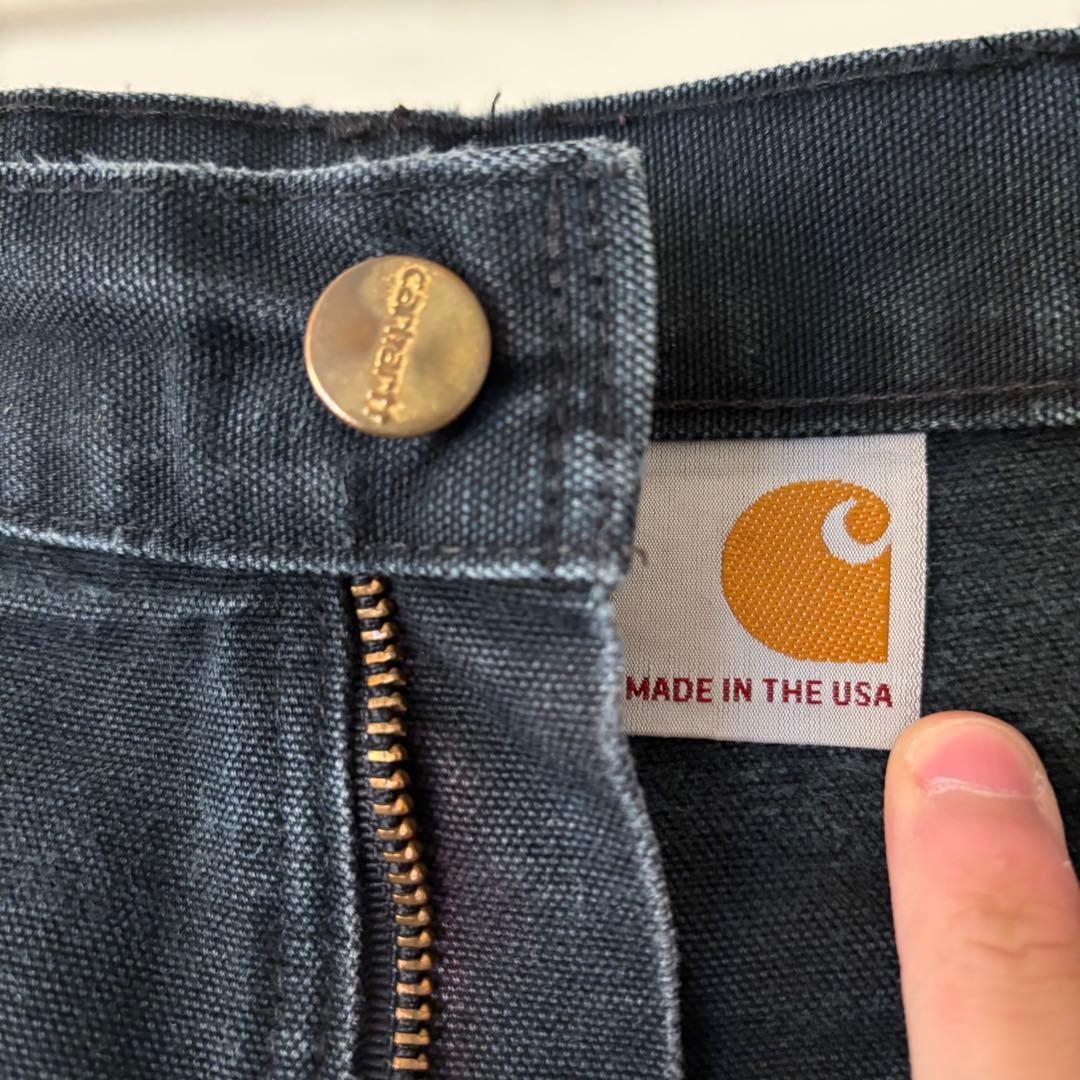 激レア個体 カーハート ダブルニー ブラック 32 × 30