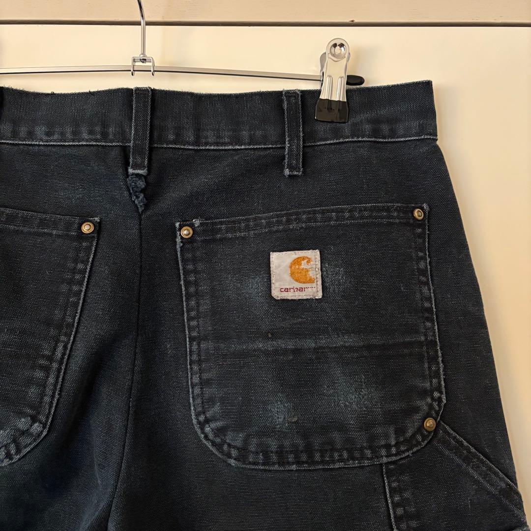 激レア個体 カーハート ダブルニー ブラック 32 × 30