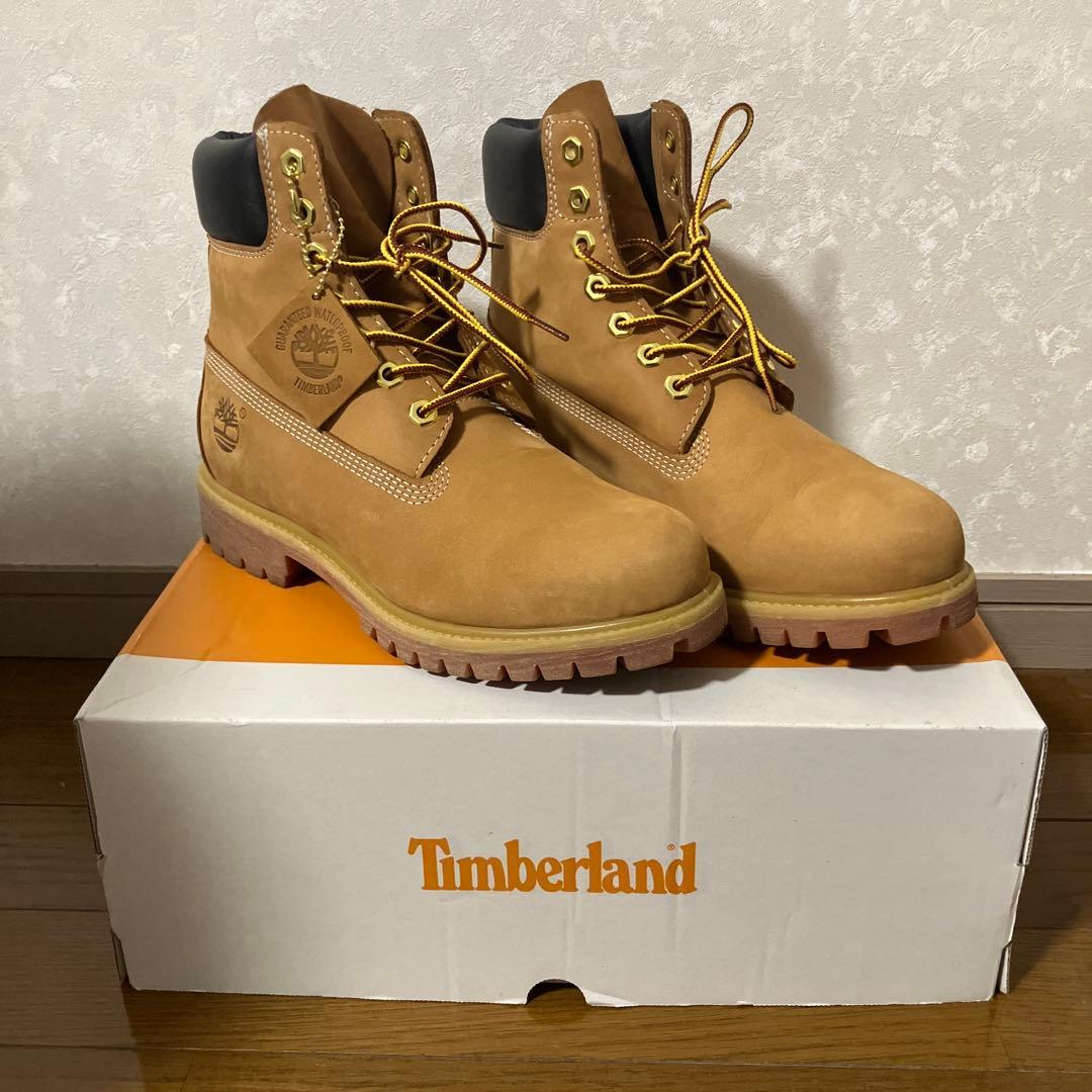 Timberland 6インチ プレミアムブーツ 25 箱あり 新品