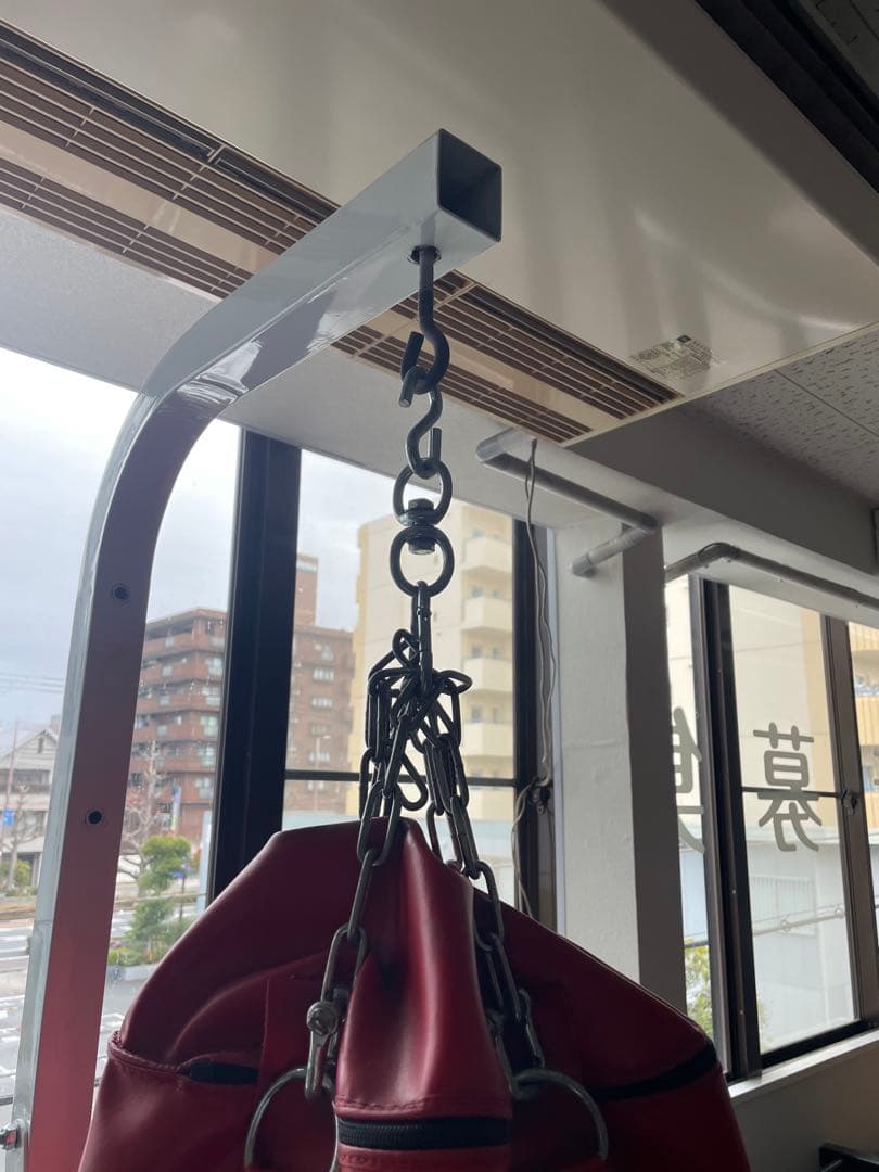 【WILDFIT GYM】サンドバッグ&スタンド、固定用砂袋付き 引き取り限定