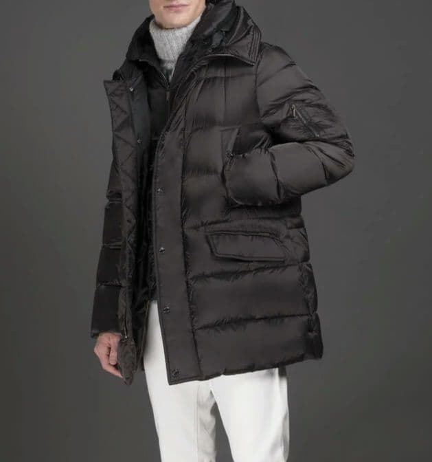 ムーレー MOORER GRIMA-SH 黒 50 ダウン ジャケット