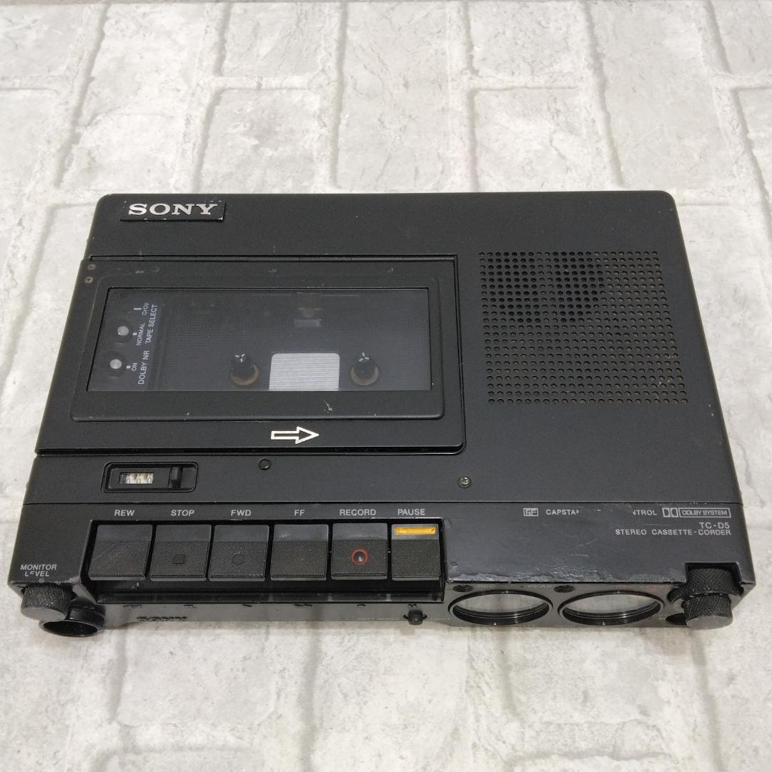 ジャンク SONY TC-D5 カセットレコーダー 中古現状品