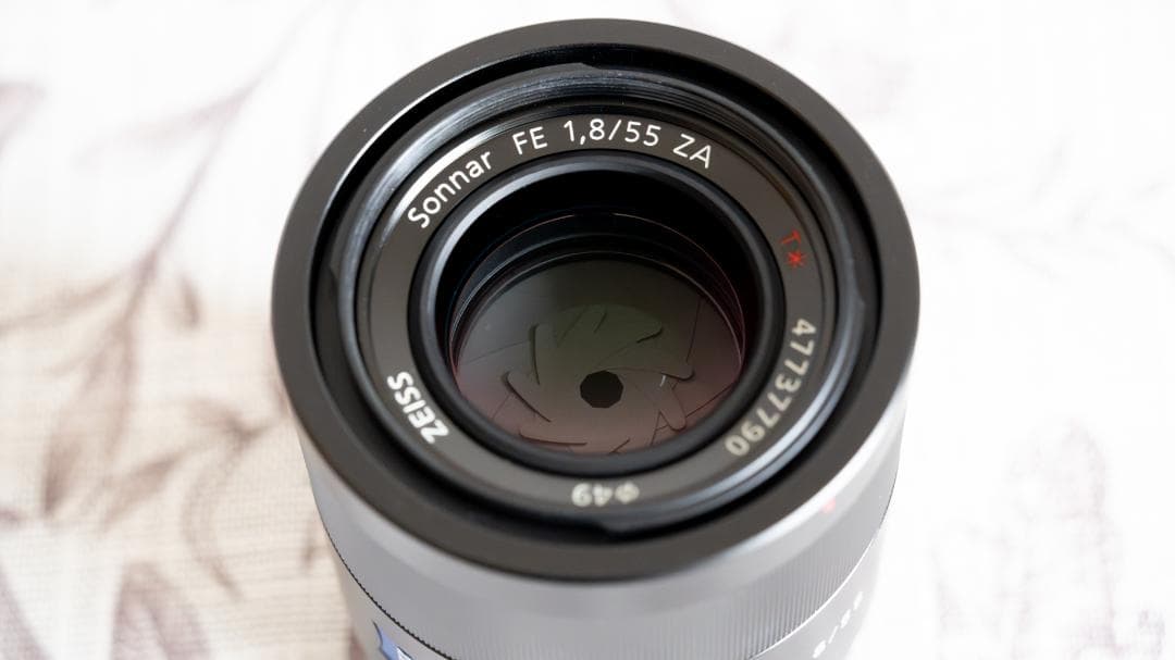 Sony 55ｍｍ　F1.8　ZA　SEL55F18Z