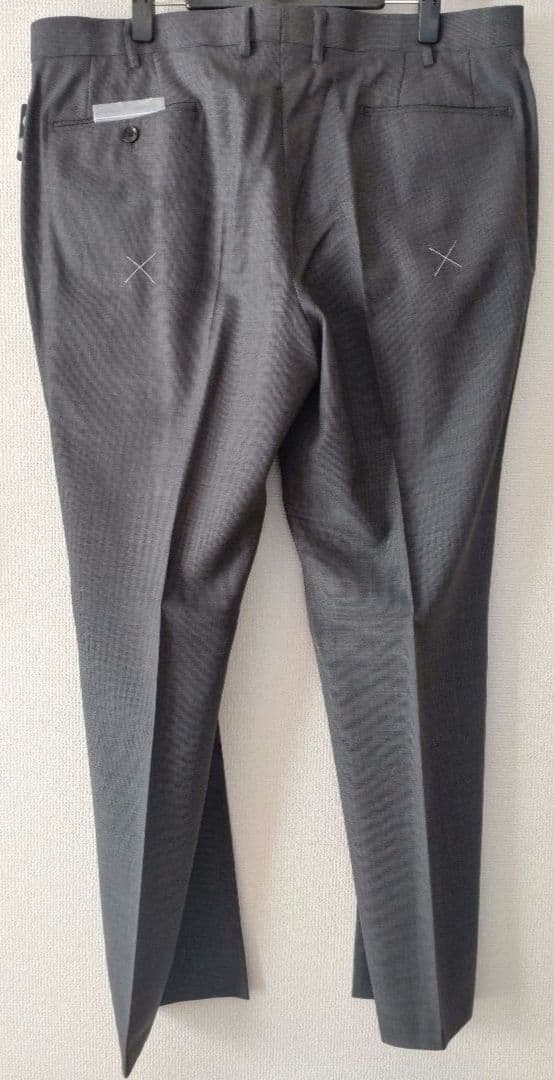 【未使用品】　メンズビジネススーツ　3ピース　BB7　グレー　訳あり