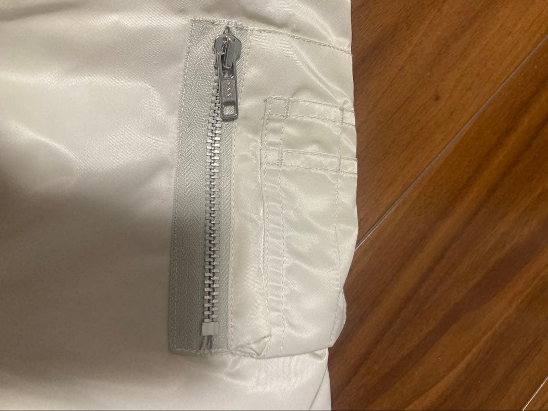 オールドユニクロ紺タグＭA1 希少カラーホワイト系サイズL