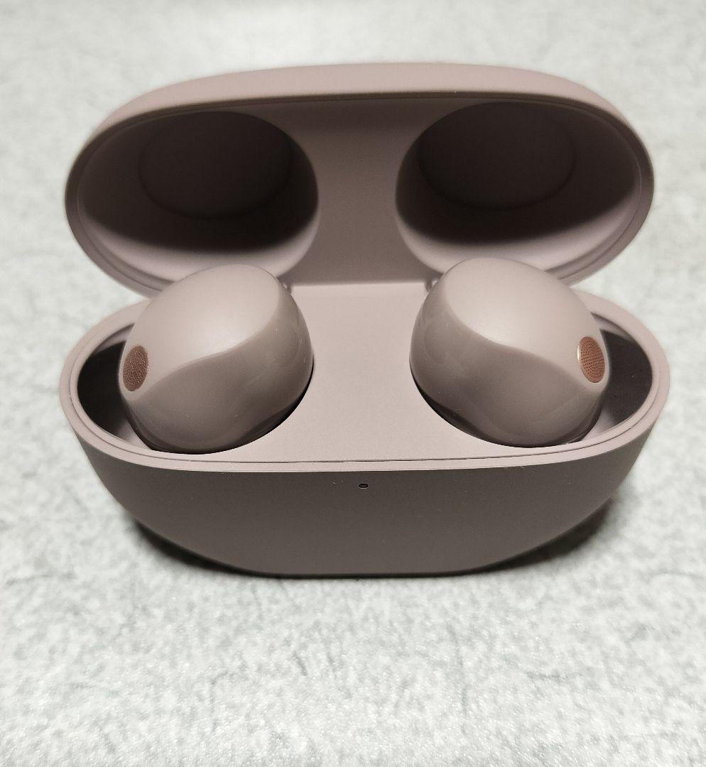 【極美品】SONY ワイヤレスイヤホン WF-1000XM5 スモーキーピンク