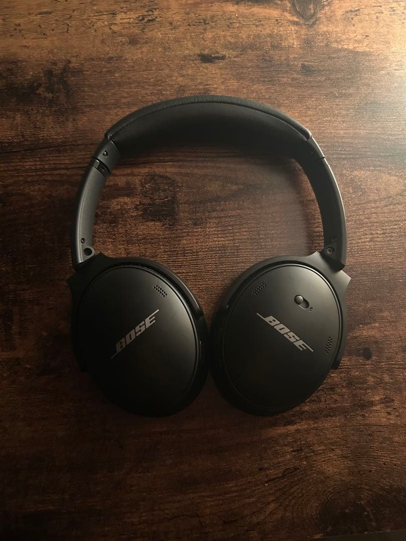 【美品】QC45 Bose ワイヤレスヘッドホン ブラック ケース付き