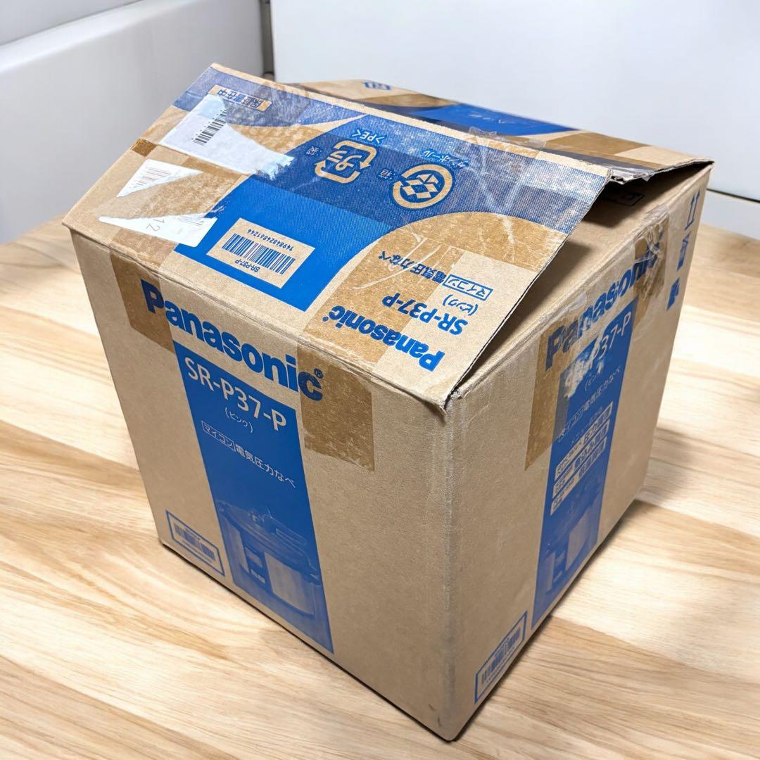 【完全未使用】パナソニック 電気圧力鍋 SR-P37 ピンク 元箱付