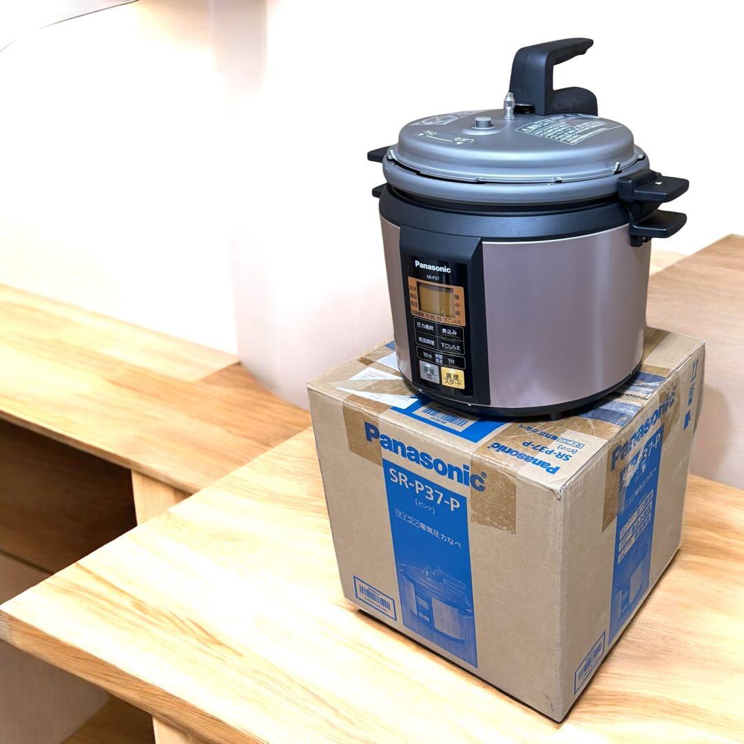 【完全未使用】パナソニック 電気圧力鍋 SR-P37 ピンク 元箱付