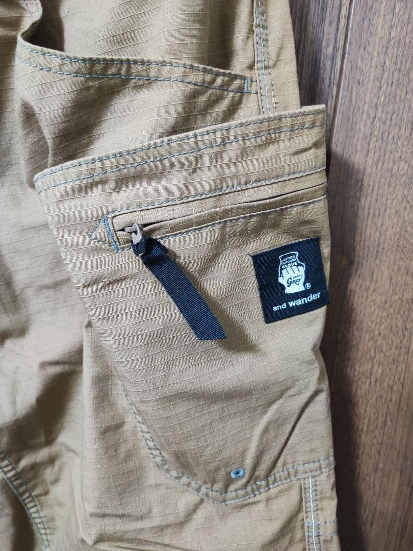 新品半額以下 GRIP SWANY × and wander コラボパンツ