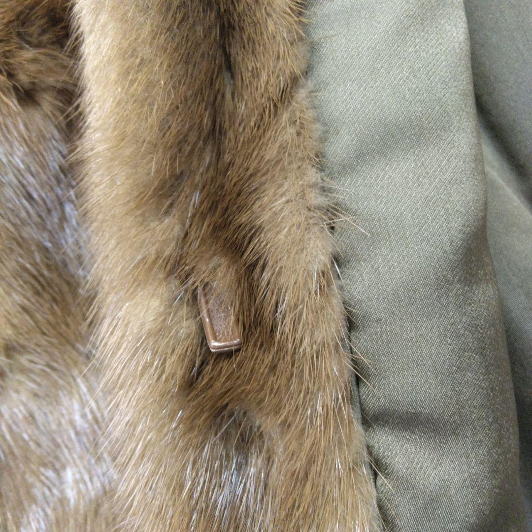 ミンク ミディアム丈 コート 百貨店購入