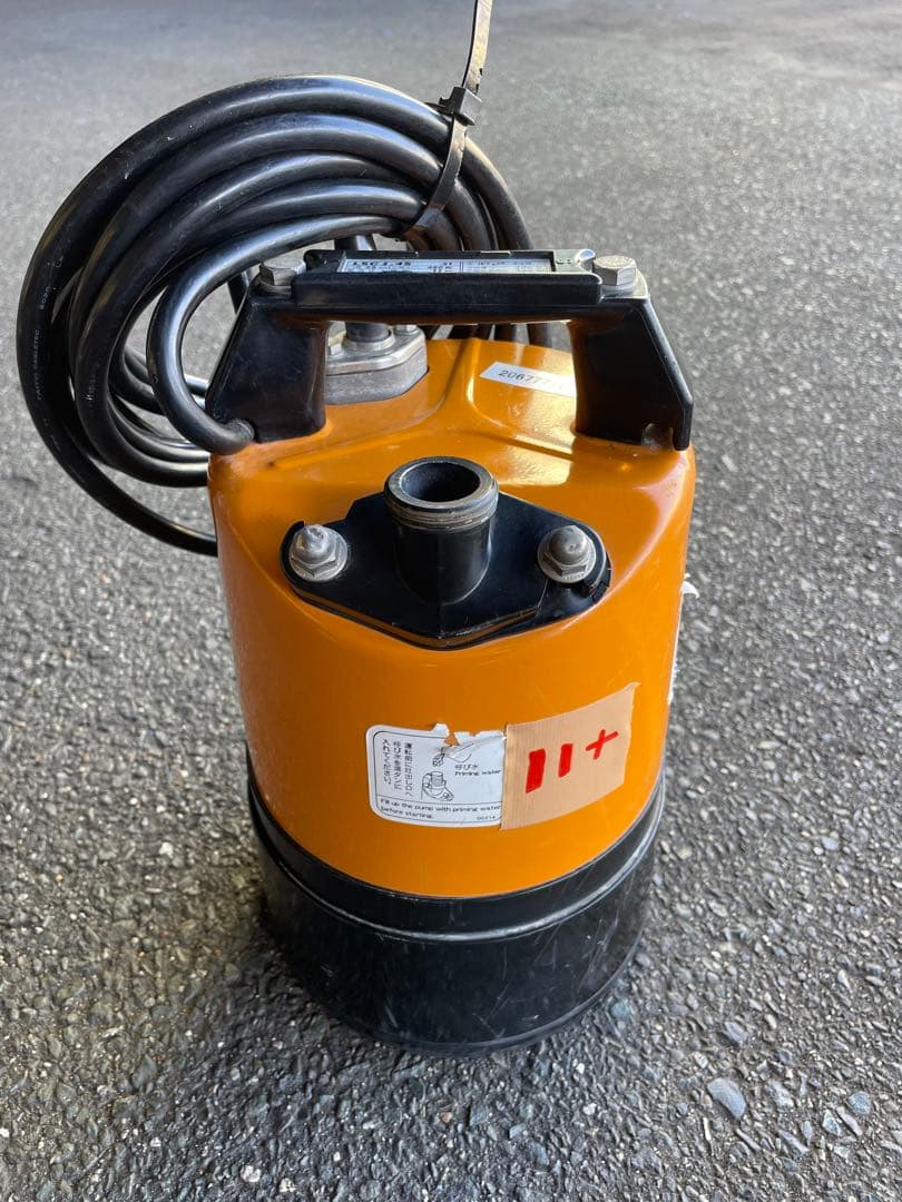 低水位排水用水中ハイスピンポンプ LSC1.4S -51ツルミポンプ 50Hz