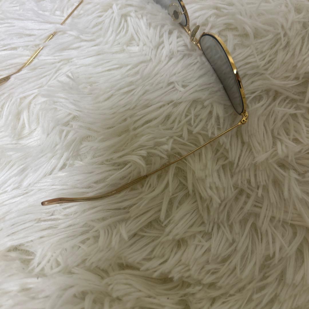 【美品】B&L RAYBAN AVIATOR 58□14 USA ゴールド