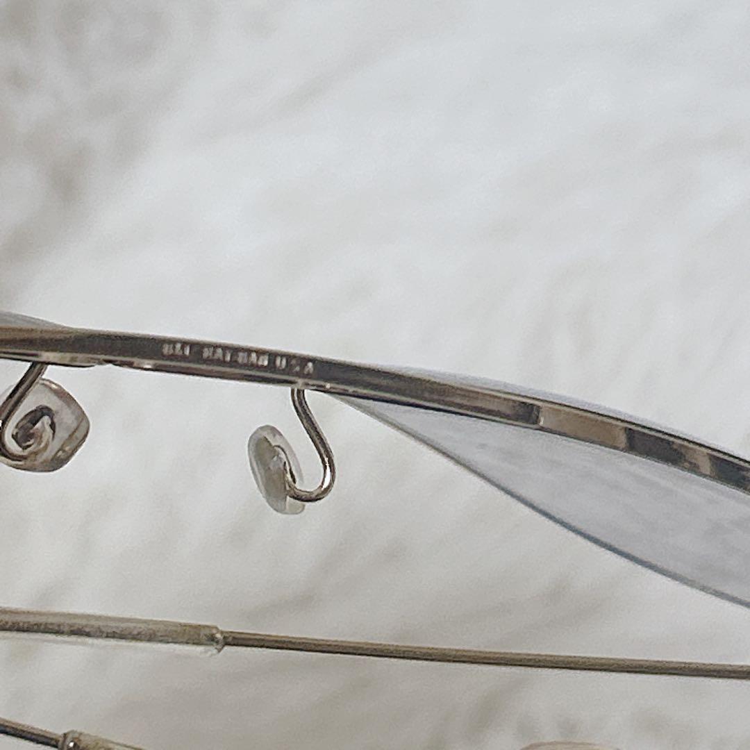 【美品】B&L RAYBAN AVIATOR 58□14 USA ゴールド