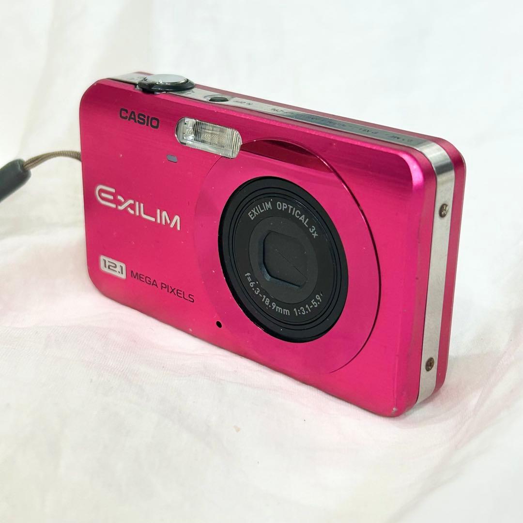 【美品】 CASIO EXILIM EX-Z90 12.1MP ピンク デジカメ