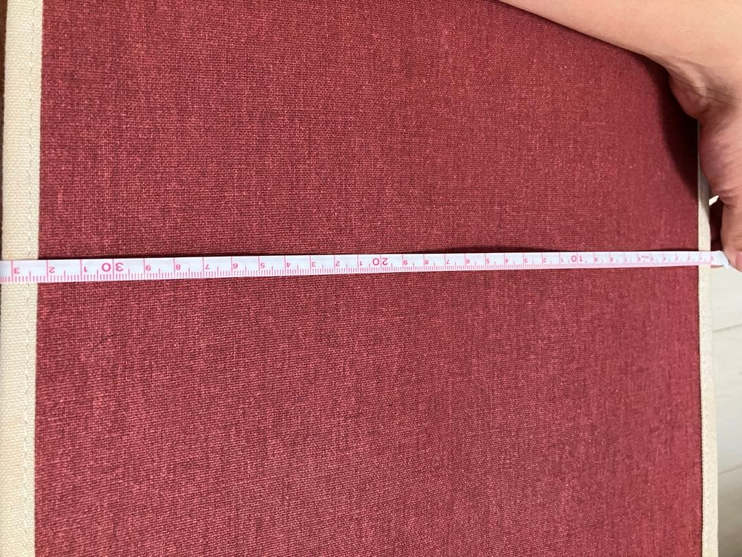 BLACK DESIGN ウッドチェアロー レッド