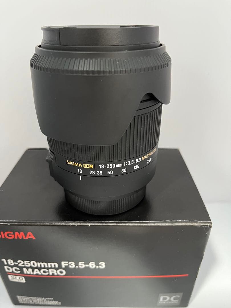【未使用品】SIGMA18-250F3.5-6.3DC MACRO SONY