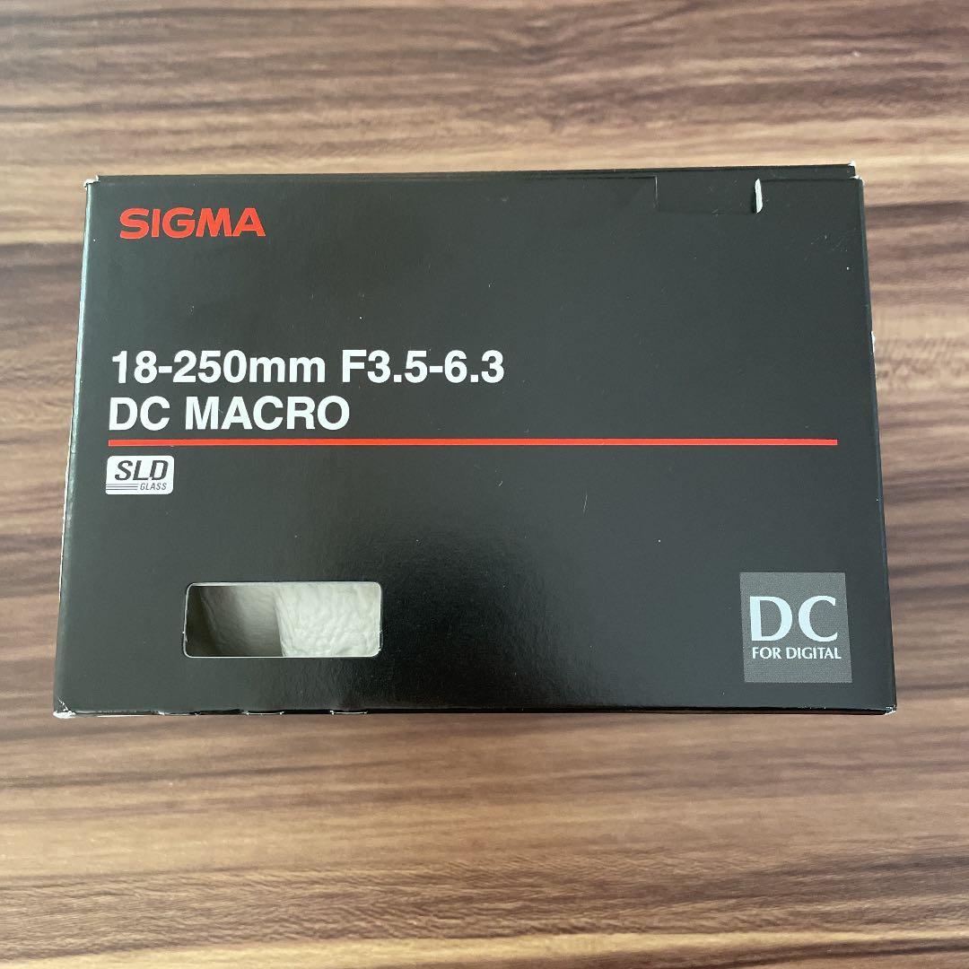 【未使用品】SIGMA18-250F3.5-6.3DC MACRO SONY